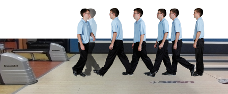 starting spot in your bowling approach